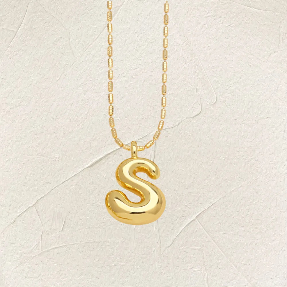 Simple Style Letter Alloy Wholesale Pendant Necklace