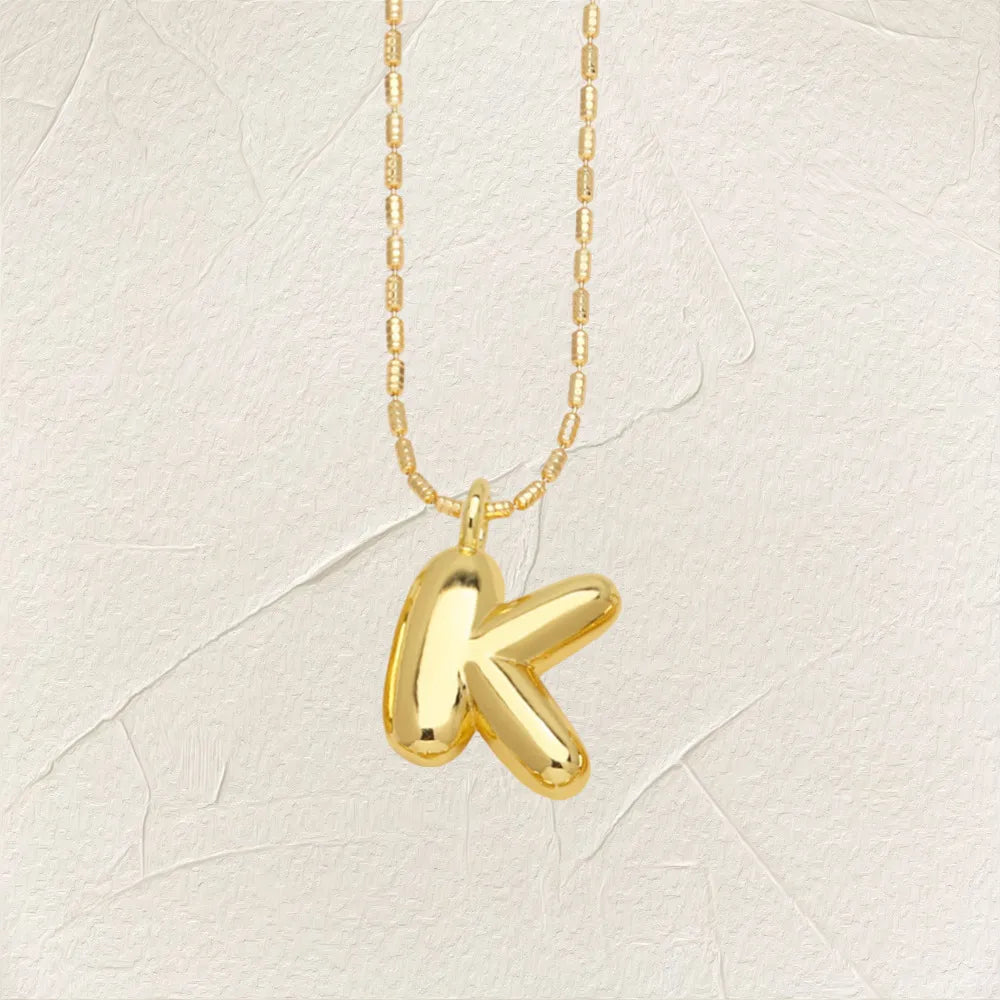 Simple Style Letter Alloy Wholesale Pendant Necklace