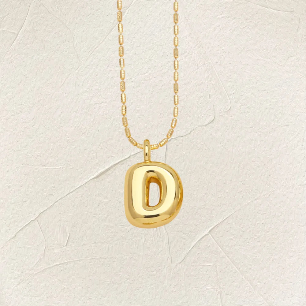 Simple Style Letter Alloy Wholesale Pendant Necklace