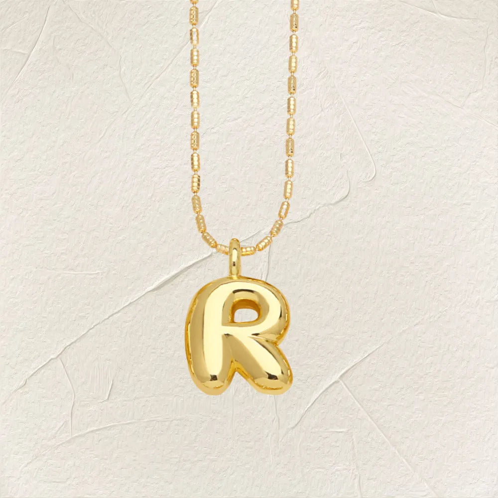 Simple Style Letter Alloy Wholesale Pendant Necklace