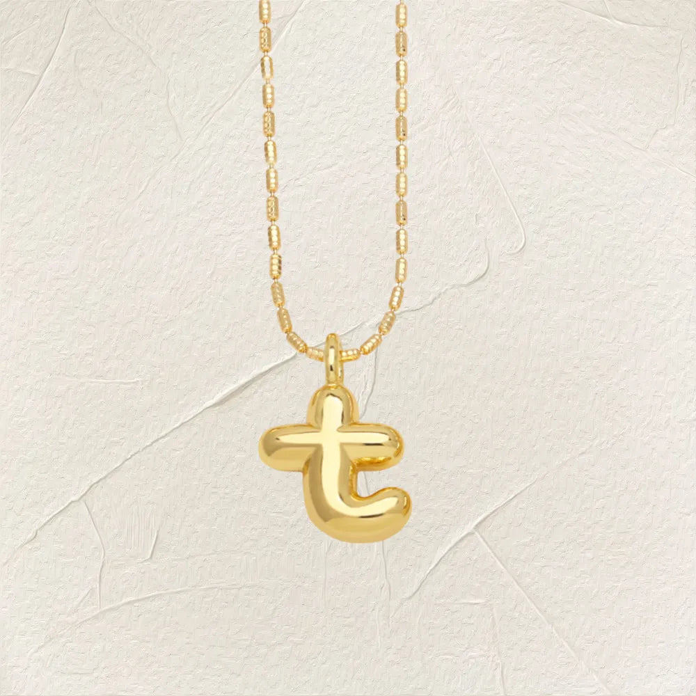 Simple Style Letter Alloy Wholesale Pendant Necklace