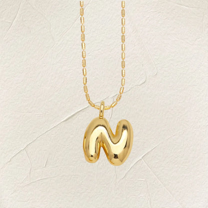 Simple Style Letter Alloy Wholesale Pendant Necklace