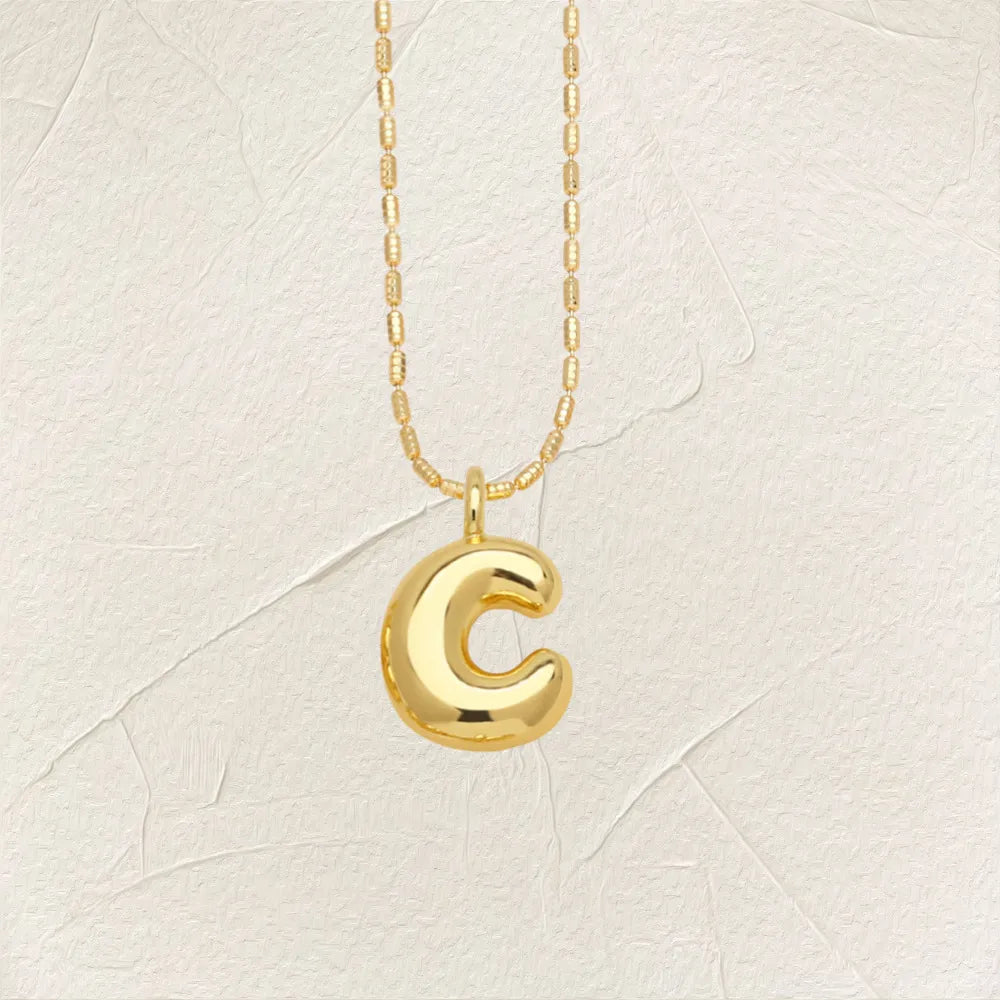 Simple Style Letter Alloy Wholesale Pendant Necklace