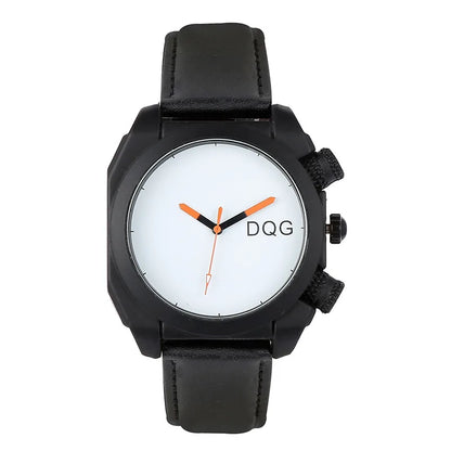 Simple Style Letter Buckle Quartz Men'S Watches