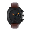 Simple Style Letter Buckle Quartz Men'S Watches