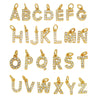 Simple Style Letter Copper Plating Inlay Zircon Charms Jewelry Accessories