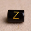 1 Piece Glass Letter Satin Beads