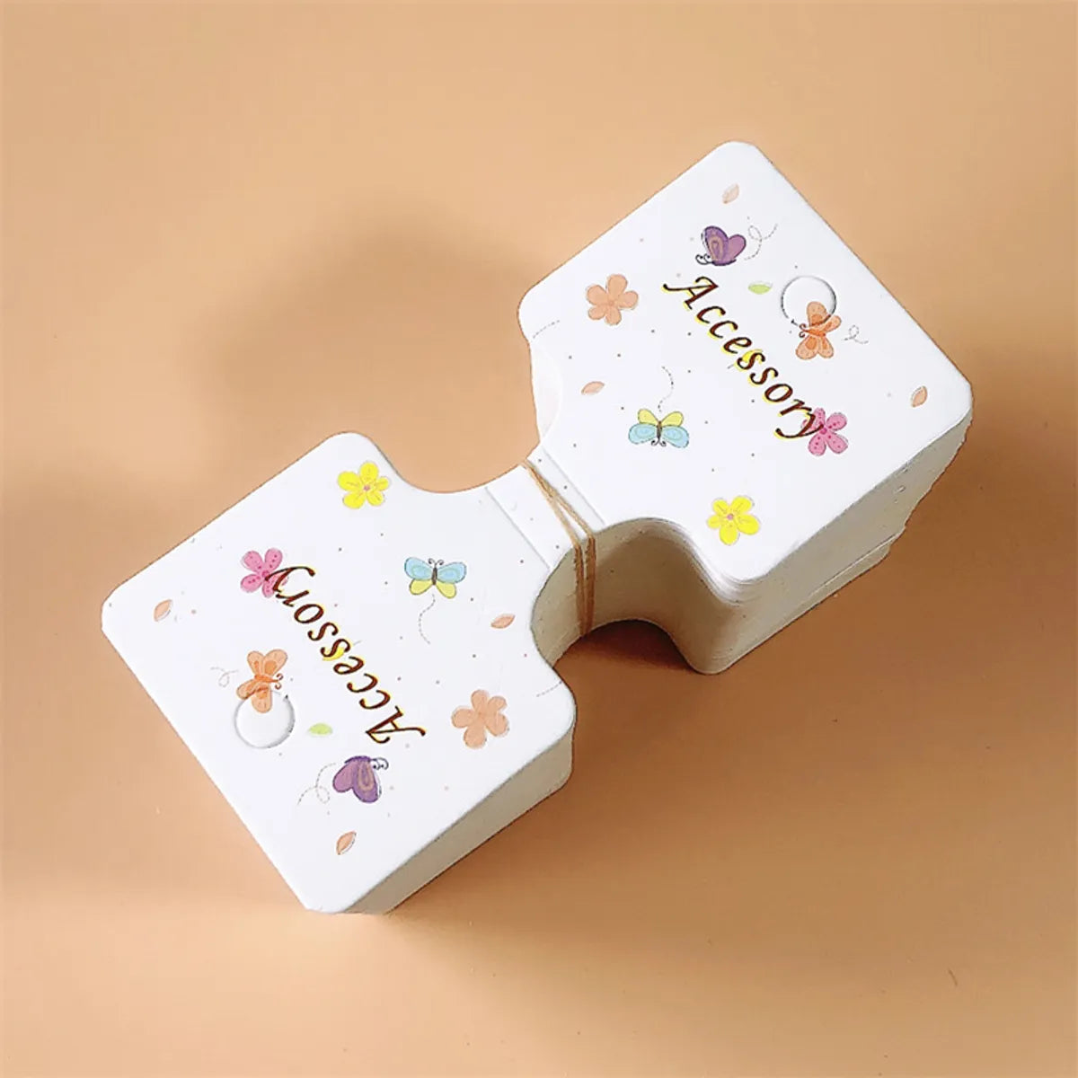 Simple Style Letter Paper Jewelry Packaging Bags