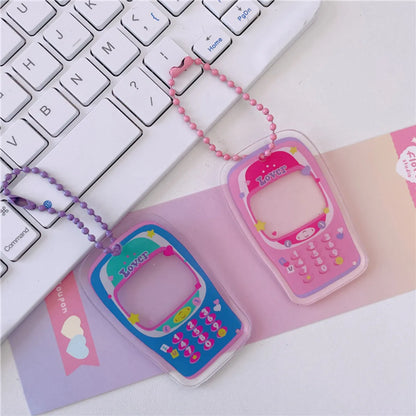 Simple Style Letter Plastic Printing Women'S Keychain