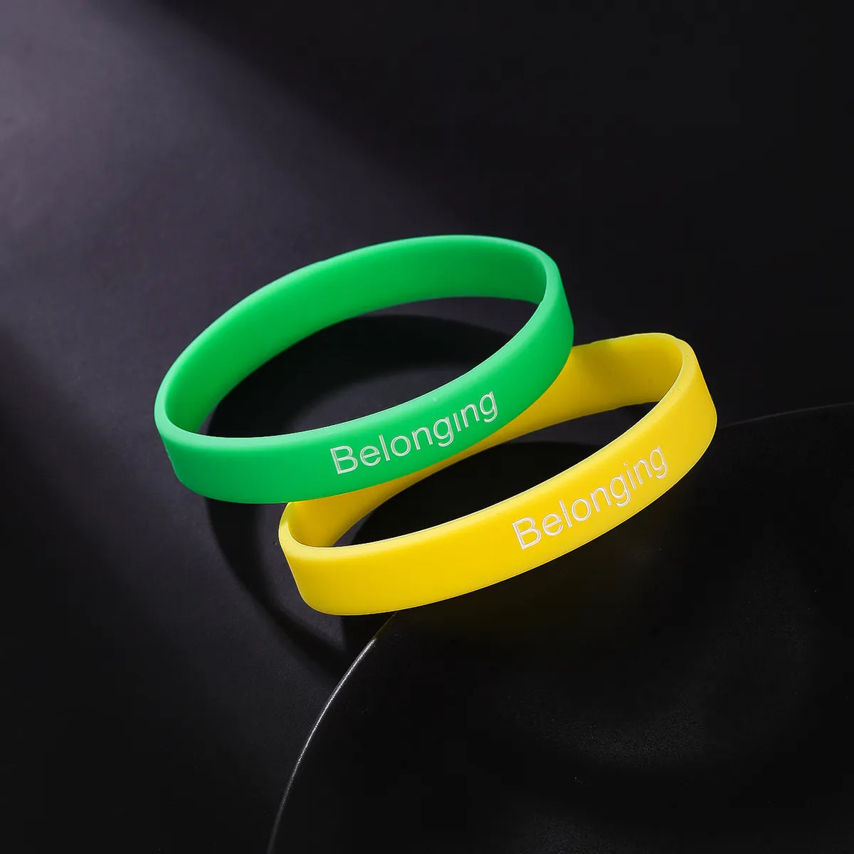 Simple Style Letter Silica Gel Wholesale Wristband