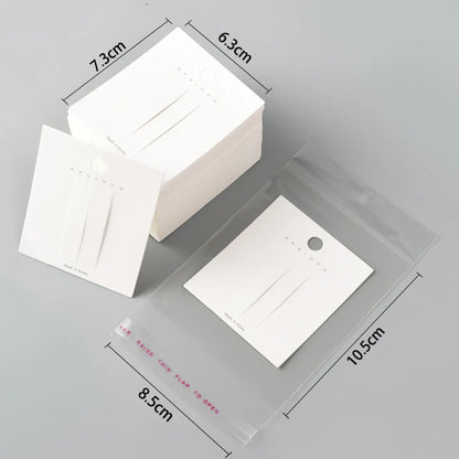 Simple Style Letter Solid Color Paper Printing Paper Card 1 Piece