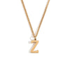 Wholesale Jewelry Simple Style Letter 304 Stainless Steel 18K Gold Plated Plating Pendant Necklace