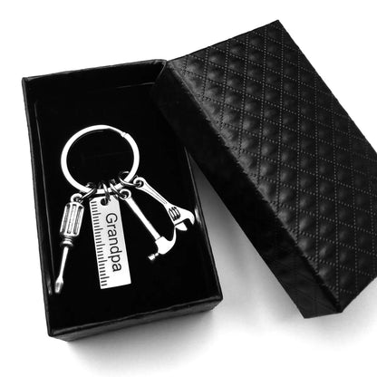 Simple Style Letter Stainless Steel Plating Men'S Keychain 1 Piece