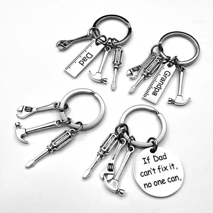 Simple Style Letter Stainless Steel Plating Men'S Keychain 1 Piece