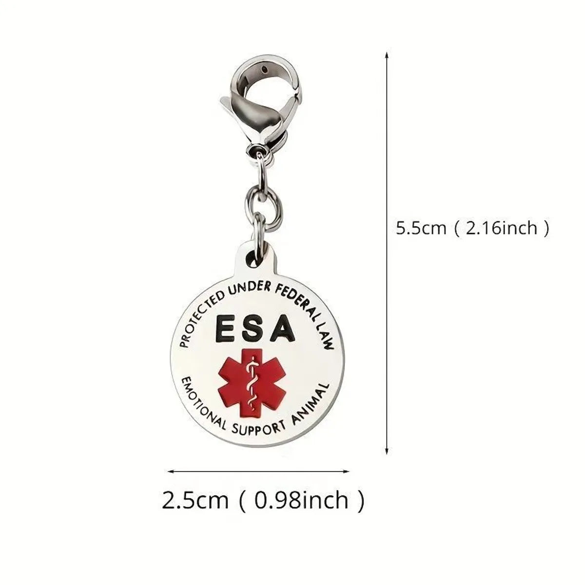 Simple Style Letter 304 Stainless Steel Polishing Enamel Iron Dripping Polishing Keychain