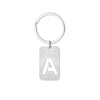 Simple Style Letter Stainless Steel Unisex Bag Pendant Keychain