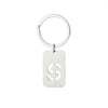 Simple Style Letter Stainless Steel Unisex Bag Pendant Keychain