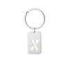 Simple Style Letter Stainless Steel Unisex Bag Pendant Keychain