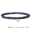 Simple Style Marble Natural Stone Beaded Bracelets