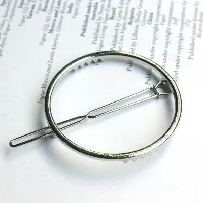 Simple Style Moon Alloy Plating Hair Clip 1 Piece