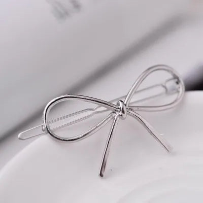 Simple Style Moon Alloy Plating Hair Clip 1 Piece