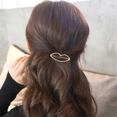 Simple Style Moon Alloy Plating Hair Clip 1 Piece