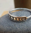 Simple Style Moon Alloy Wholesale Rings