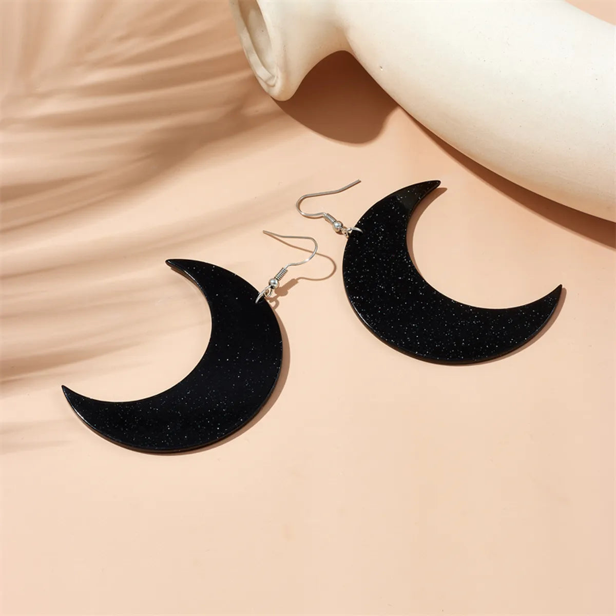 Simple Style Moon Arylic Women's Drop Earrings