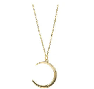 Simple Style Moon Metal Plating Women'S Pendant Necklace