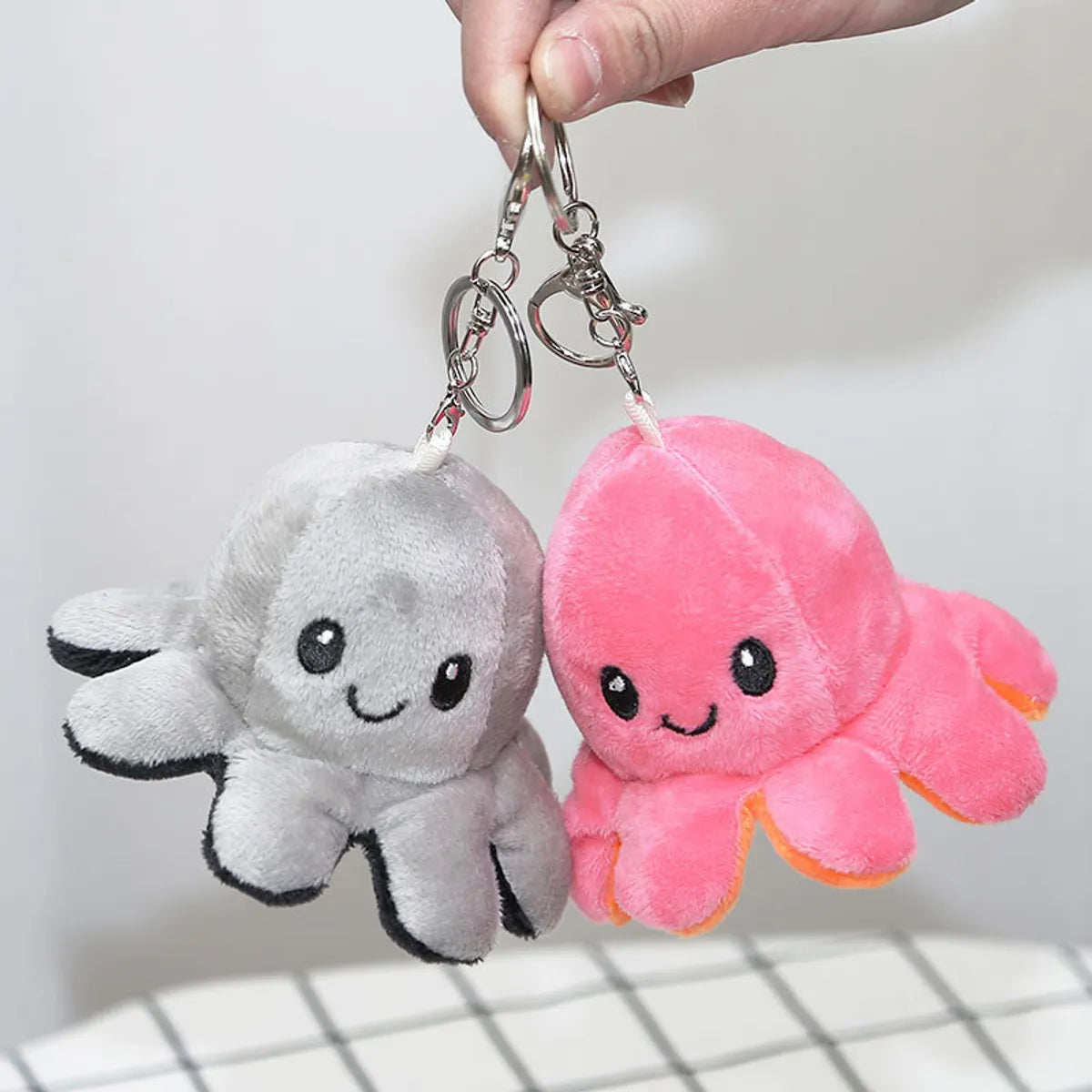 Simple Style Octopus Pp Cotton Patchwork Bag Pendant Keychain