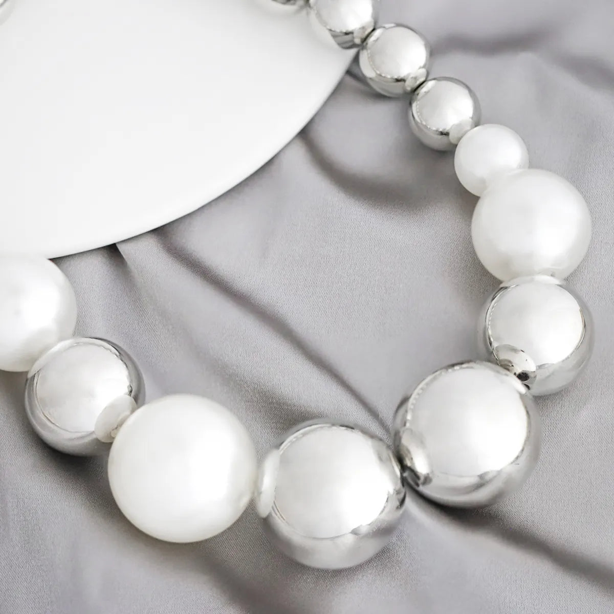 Simple Style Pearl Imitation Pearl Beaded Women's Necklace