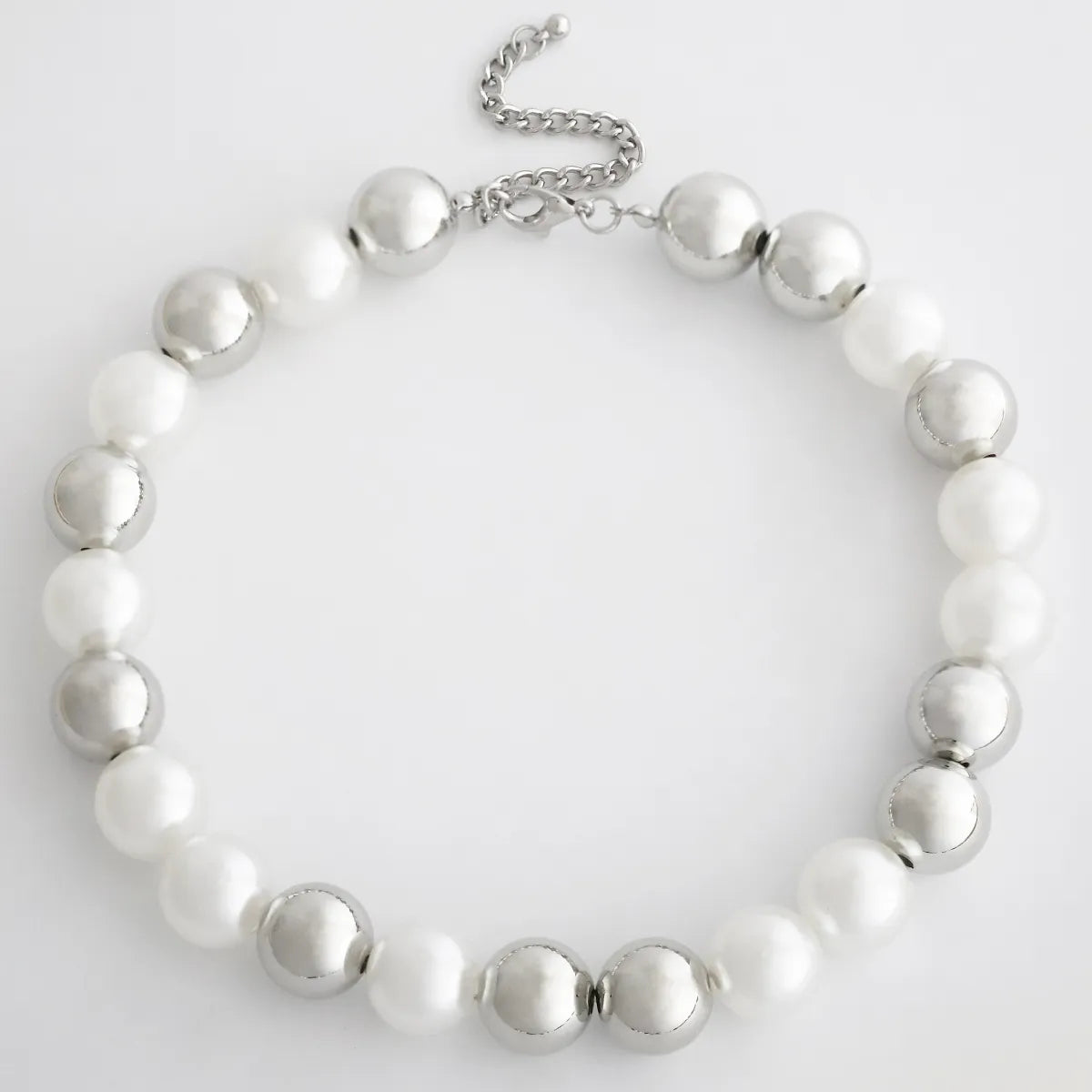 Simple Style Pearl Imitation Pearl Beaded Women's Necklace