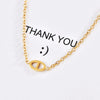 Simple Style Pig Nose Titanium Steel Plating Necklace