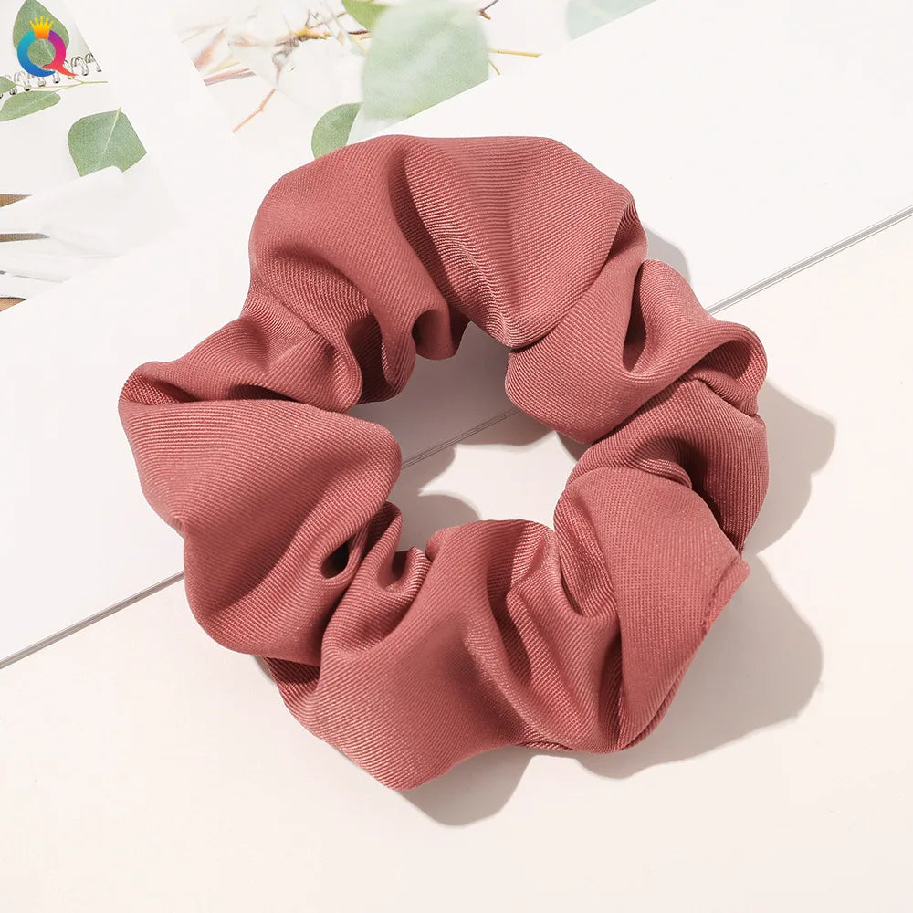 Simple Style Plaid Fruit Flower Cloth Hair Tie 1 Piece