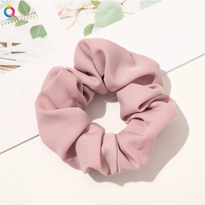 Simple Style Plaid Fruit Flower Cloth Hair Tie 1 Piece