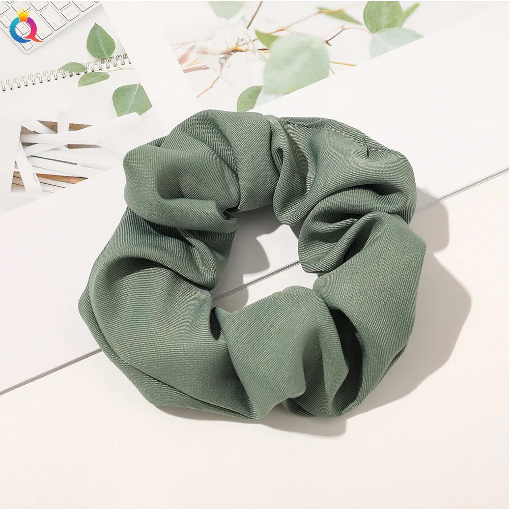 Simple Style Plaid Fruit Flower Cloth Hair Tie 1 Piece