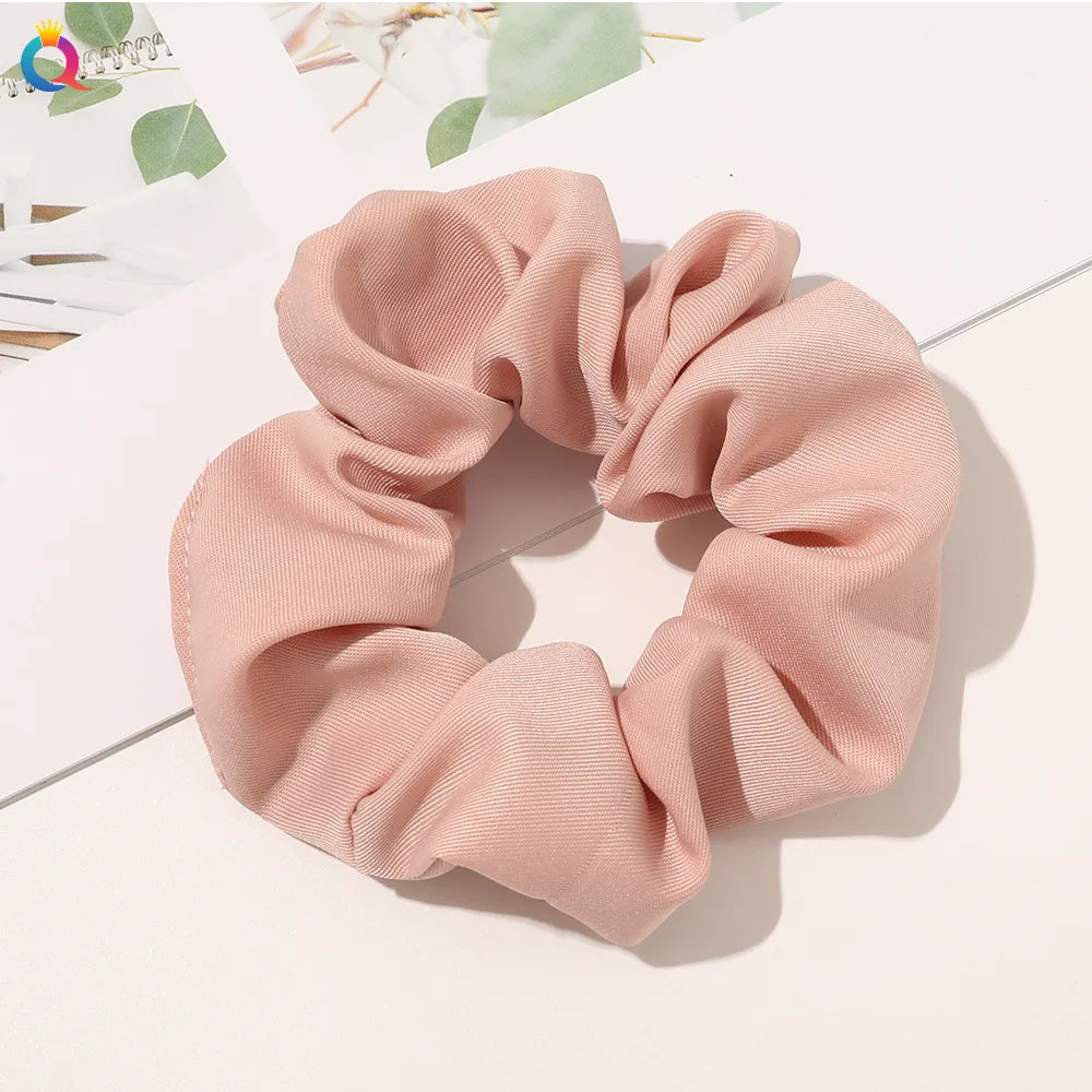 Simple Style Plaid Fruit Flower Cloth Hair Tie 1 Piece