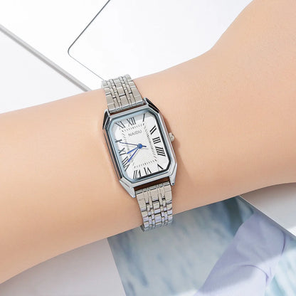 Simple Style Rectangle Quartz Women'S Watches