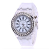 Simple Style Round Buckle Quartz Men'S Watches