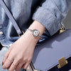 Simple Style Round Buckle Quartz Women'S Watches