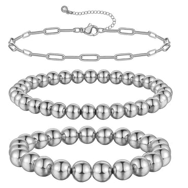 Simple Style Round CCB Wholesale Bracelets