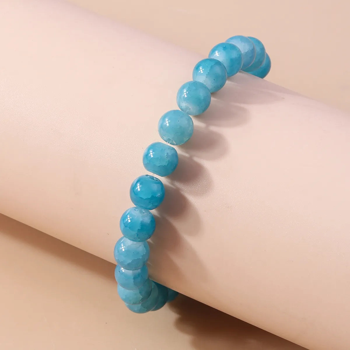 Simple Style Round Ore Wholesale Bracelets