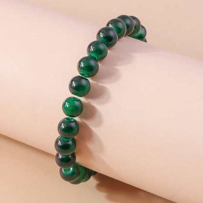 Simple Style Round Ore Wholesale Bracelets