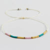 Simple Style Round Seed Bead Rope Wholesale Drawstring Bracelets