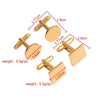 1 Set Simple Style Round Square Customization Laser Engraving Titanium Steel Plating Men'S Cufflinks