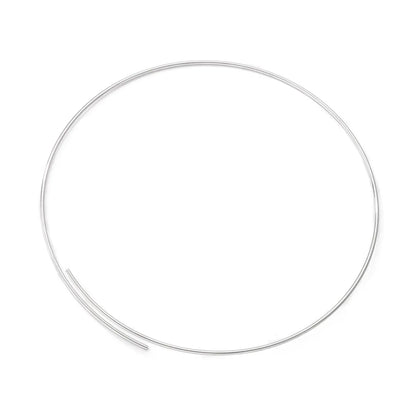 Simple Style Round Stainless Steel Choker