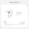 Simple Style Round Sterling Silver Plating Inlay Zircon 14k Gold Plated Rhodium Plated Rings
