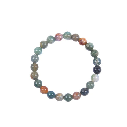 Simple Style Round Stone Beaded Bracelets