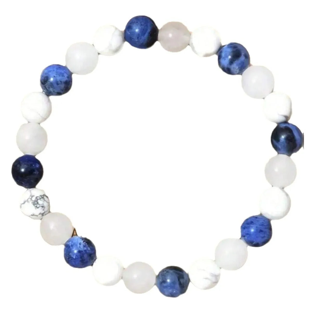 Simple Style Round Tiger Eye Lapis Lazuli Obsidian Wholesale Bracelets