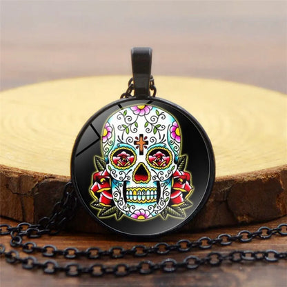 Simple Style Skull Alloy Plating Unisex Pendant Necklace 1 Piece